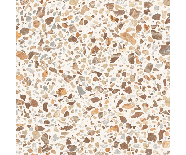 Dlažba jako terrazzo Caesar Civic Multicolor Warm 30x30 Mat. Rett. - béžová
