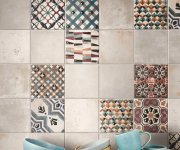 Dlažba jako beton CIR Miami White Rope 20x20 - béžová