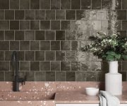 Obklad jako kámen Equipe Verticale Soot 10x10 - antracitová