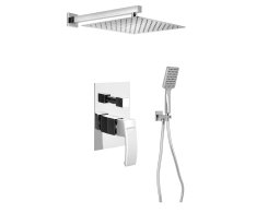 Sapho Ginko Podomítkový Sprchový Set S Pákovou Baterií, 2 Výstupy, Chrom