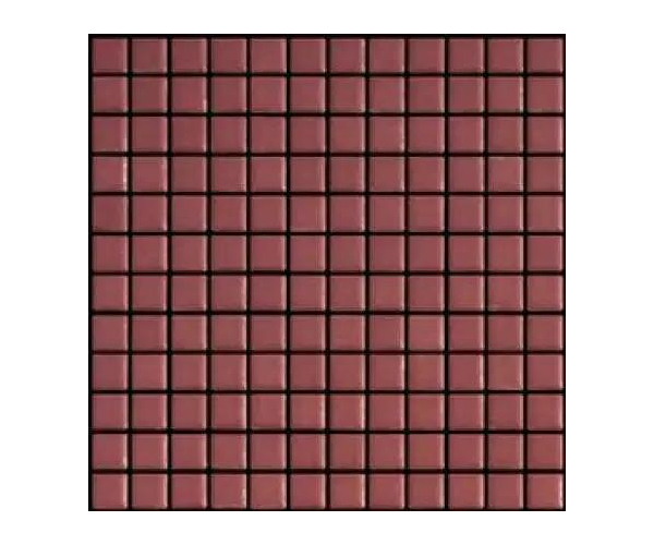 Mozaika Appiani Seta Fuoco 30x30 (2,5x2,5) Matt. - vínová