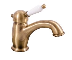 Umyvadlová baterie bez výpusti LABE Stará mosaz (Bronz) 3/8" L526.0SM