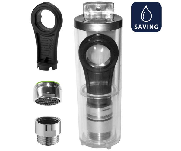 Sapho Set Pro úsporu Vody, Redukce Na Sprchovou Hadici 6 L/min, Perlátor 6 L/min, Vněj