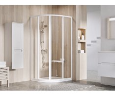 Sprchový kout Supernova SKCP4 - SKCP4 90x90, 195 bílá+transparent