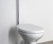 Bruckner Tempor Samouzavírací Nástěnný Wc Ventil S Trubkou, Chrom
