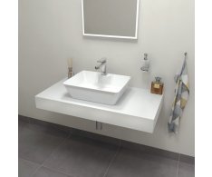 Sapho Tailor Rockstone Deska 70x50 Cm, Provedení Límce C