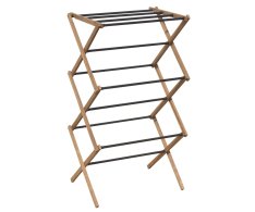 Aqualine Cikcak Skládací Stojan Na Ručníky 73x97x39cm, Jasan