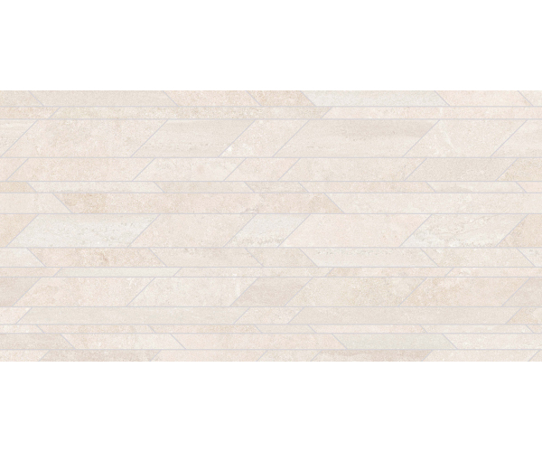 Vzorovaná dlažba Flaviker Double Arrow 60x120 Nat. Rett. - béžová