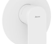 Podomítková baterie Eleganta, bez přepínače - EL 062.10WV.O1 Podomítková baterie 1-cestná s tělesem, White Velvet X070262