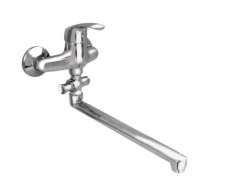 Vanová Stěnová Baterie Do Bytového Jádra S Plochým Ramínkem, Rozteč 150 Mm - Chrom – Zora