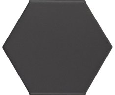 Equipe Kromatika Black 11,6x10,1 Hexagon Matt