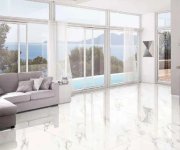 Dlažba jako mramor Deceram I Marmi Carrara Polished 60x60 - bílá