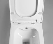Sapho Avva Cleanwash Závěsná Wc Mísa, Integrovaná Baterie A Bidet. Sprška, Rimless, 35,5x53cm, Bílá