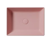 Gsi Kube X Keramické Umyvadlo Na Desku, 50x37cm, Blush Mat