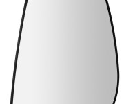 Sapho Elena Zrcadlo S Led Podsvícením 20w, 68x96cm, černá Mat
