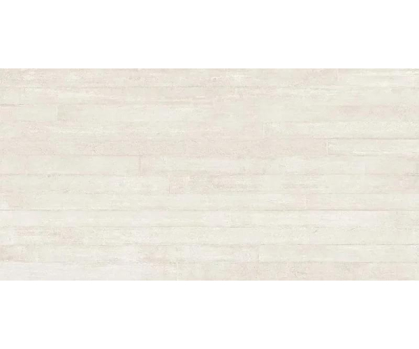 Obklad jako beton Provenza RE-PLAY Concrete White CASSAFORMA FLAT Decor 30x60 Nat. Rett. - bílá
