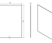 Sapho Accord Zrcadlo S Fazetou 50x70cm, Cu Free