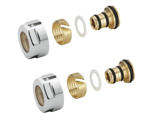 Sapho Svěrné šroubení Pro Alupex 16mm, Nerez Mat