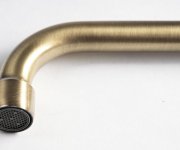 Sapho Universální Výtokové Ramínko K Baterii, 200 Mm, Typ-s, Bronz