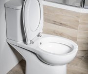 Sapho Kairo Cleanwash Wc Kombi S Bidet. Sprškou, Zadní Odpad, Bílá