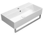 Gsi Kube X Keramické Umyvadlo 70x37cm, Broušená Spodní Hrana, Bílá Extraglaze