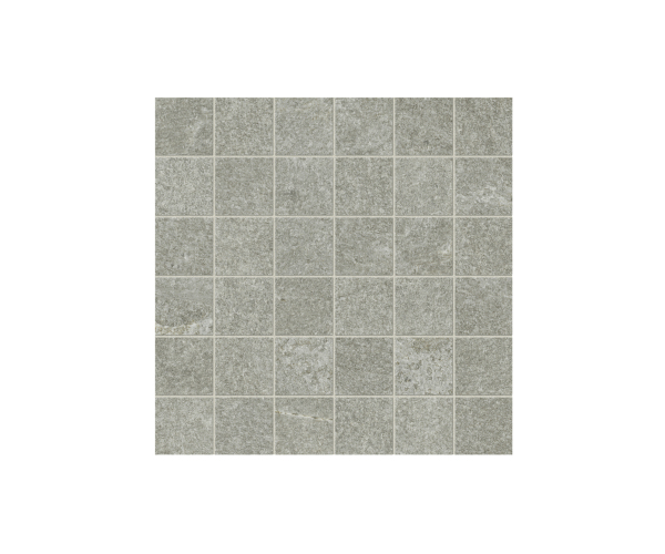 Mozaika jako kámen Marca Corona Arkiquartz Titanium Tessere 30x30 Matt. - šedá