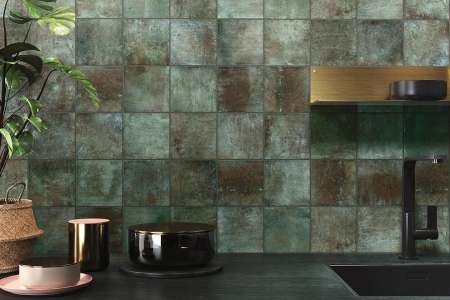 tmavě zelená kucyhně ze serie Colorker Amazonia Emerald