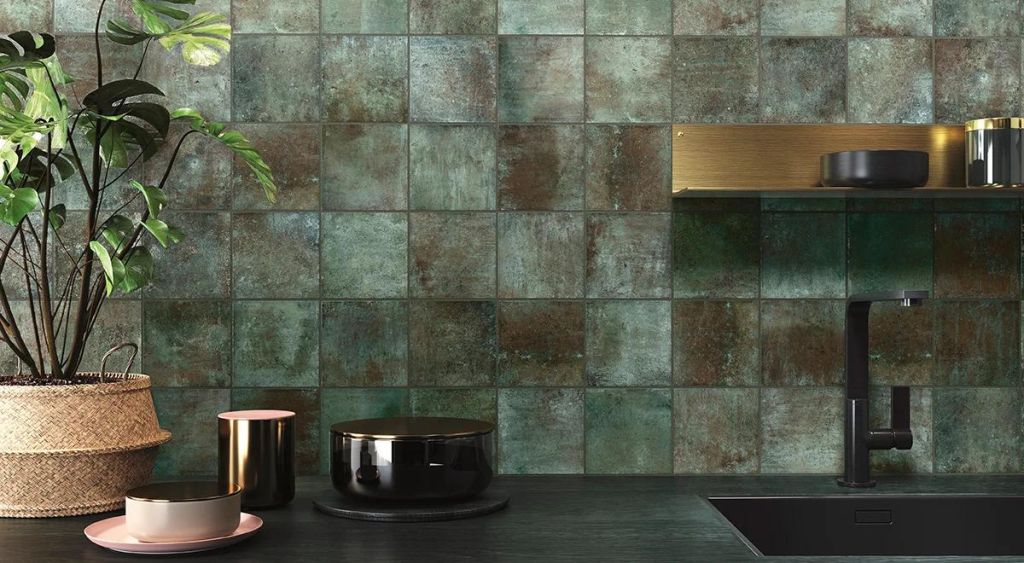 Realizace tmavě zelená kucyhně ze serie Colorker Amazonia Emerald