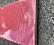 Retro dekor Deceram Millefiori Rojo 10x30 - červená (skladem)