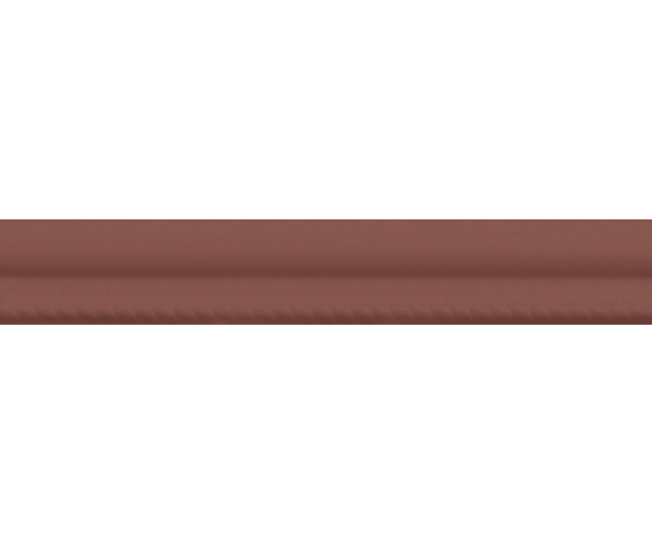 Luxusní sokl APE Fables Moldura Bordeaux 5x30 Matt. - hnědá
