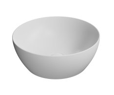 Gsi Pura Keramické Umyvadlo Na Desku, Průměr 42cm, Bílá Mat