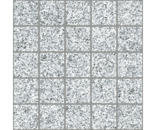 Dlažba jako kámen Codicer Calzada Granite White 50x50 - bílá