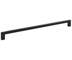 Sapho Kovová úchytka Vroubkovaná, 334/320mm, černá Mat