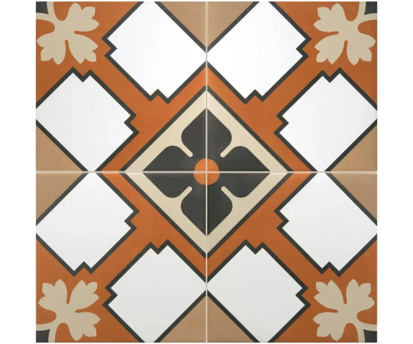 Retro dlažba Equipe Rivoli Turin Decor 20x20