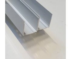 Aqualine G80 Hliníkový Profil Svislý, 2 Ks