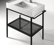Creavit Arya Podstavec Pod Umyvadlo 680x850x450mm, černá