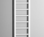 Sapho Dina Otopné Těleso 300x1740 Mm, Bílá