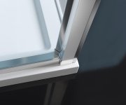 Polysan Easy Obdélník/čtverec Sprchový Kout Pivot Dveře 800-900x900mm L/p Varianta