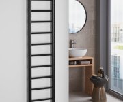 Sapho Dina Otopné Těleso 300x1740 Mm, černá Mat