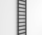 Sapho Gianluca Otopné Těleso 400x1590mm, černá Mat