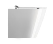 Gsi Kube X Wc Mísa Stojící, Swirlflush, 36x55cm, Spodní/zadní Odpad, Bílá Extraglaze