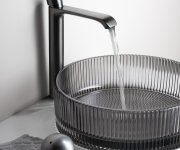 Sapho Suga Stojánková Umyvadlová Baterie Vysoká, Gun Metal