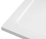 Aqualine Tecmi Sprchová Vanička Z Litého Mramoru, Obdélník 90x80cm, Bílá