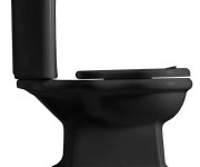 Kerasan Retro Nádržka K Wc Kombi, černá Mat