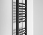 Aqualine Direct Otopné Těleso S Bočním Připojením 450x960mm, černá Mat