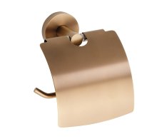Sapho X-round Copper Držák Toaletního Papíru S Krytem, Měď Mat