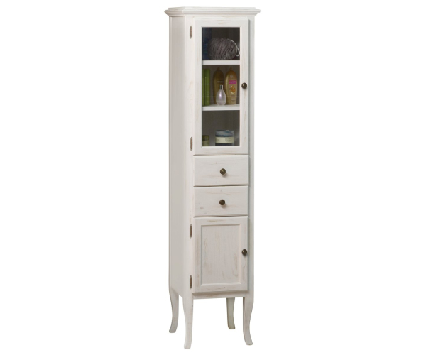 Sapho Retro Skříňka Vysoká 40x170x36cm, Starobílá, Levá