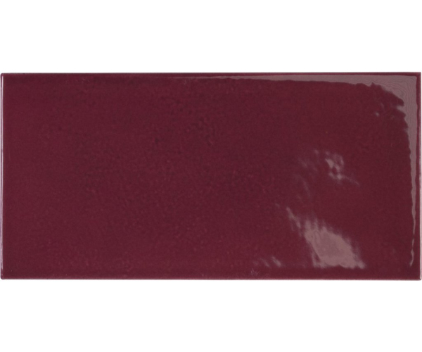 Obklad Equipe Village Aubergine 6,5x13,2 - vínová