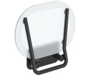 Sprchové sedátko Chrome - Sedátko Chrome, černá/clear B8F0000065