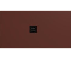 Polysan Flexia Vanička Z Litého Mramoru S Možností úpravy Rozměru, 150x80cm, Hnědá Mat
